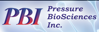 Logo for:  Pressure BioSciences Inc
