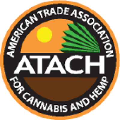 Logo for:   The American Trade Association for Cannabis and H