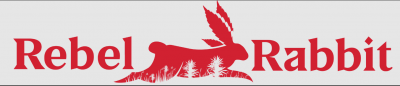 Logo for:  Rebel Rabbit 